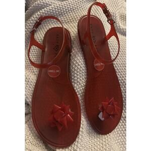 The Geli-Katy Perry True red Bow size 11 M KP0070 Red Christmas Bow NIB NEW